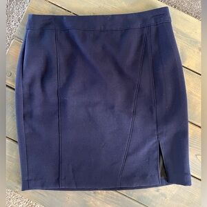 NWOT Banana Republic Navy Blue Pencil Skirt